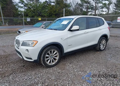 2014 BMW X3 xDrive28I из США, поврежденный, VIN 5UXWX9C53E0D17927